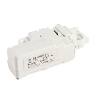Imagem de Substituição do interruptor de fechadura da porta da máquina de lavar DC34-00025D DC12V para Samsung