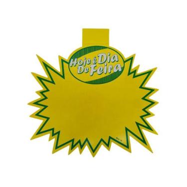 Imagem de Cartaz de Oferta Splash Hortifruti 21,5x21,5cm Papel Duplex 100 unidad