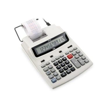 Imagem de Calculadora De Impressao 12 Dig. Bob.58Mm Bivolt Cinza - ELGIN
