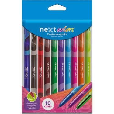 Imagem de Caneta Esferografica Cis Next 0.7Mm 10 Cores Sortid - SERTIC