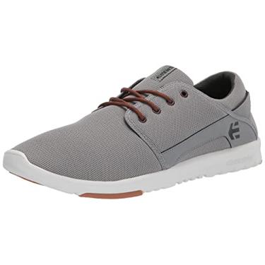 Imagem de Etnies Tênis de skate masculino escoteiro casual - preto, Cinza/Marrom, 5