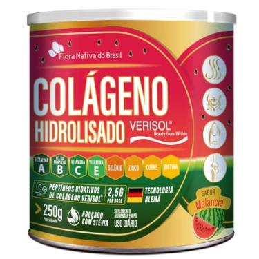 Imagem de Colágeno Hidrolisado Verisol 250gr - Flora Nativa (250g, Frutas Vermelhas)
