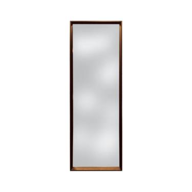 Imagem de Espelho Decorativo Retangular Corpo Inteiro com Moldura 120x30cm para 