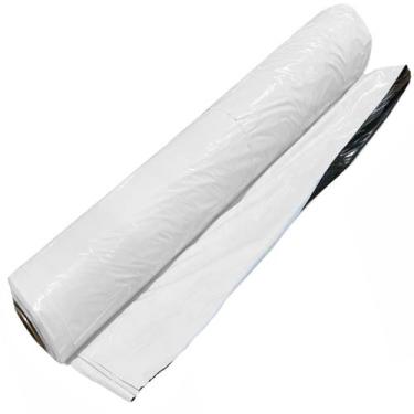 Imagem de Lona Preta/Branca Silagem Alta Resistência 200 Micras 8x20 - Nortene