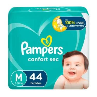 Imagem de Fralda Pampers Confortsec Mega M 44 unidades