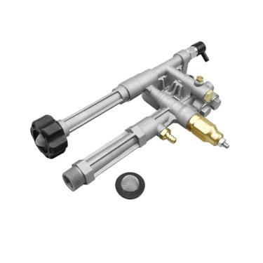 Imagem de ULZOZN Conjunto De Cabeça Bomba Lavadora Alta Pressão Compatível Com Bombas Came Axial Da Série Rmw Srmw, Substituição Ar42518 Ar42940 Ar43061