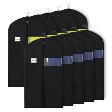 Imagem de Suit Bags Univivi, pacote com 10 bolsas de roupas para homens, armazen