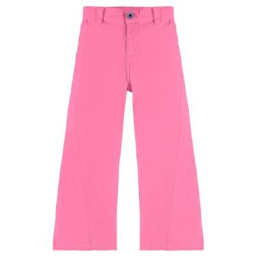 Imagem de Calça em Sarja Infantil Feminina Up Baby, Rosa pink, 2