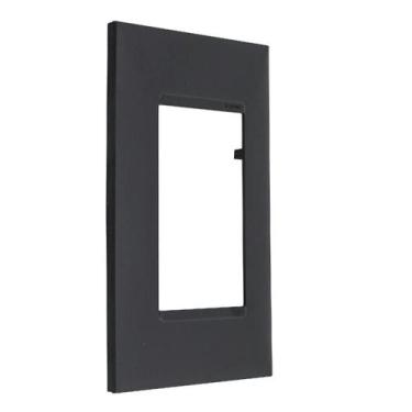 Imagem de Placa 4x2 3 Módulos Preta 618503PT Legrand Pial Plus+