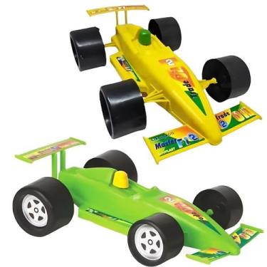 Imagem de Kit 2 Carrinhos Carro Fórmula 1 Brinquedo Presente Criança - Toys
