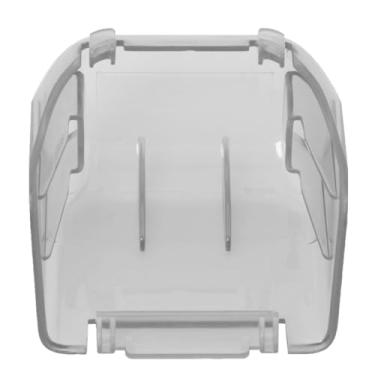 Imagem de ZZHXSM Mini 4K Gimbal Capa protetora de lente dedicada capa de poeira acessórios SE resistente a arranhões capa protetora de lente de câmera de armazenamento dobrável cinza transparente