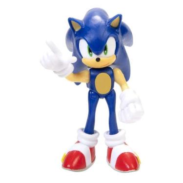 Imagem de Bonecos Turma do Sonic The Hedgehog 6cm Articulados Sunny brinquedos, 