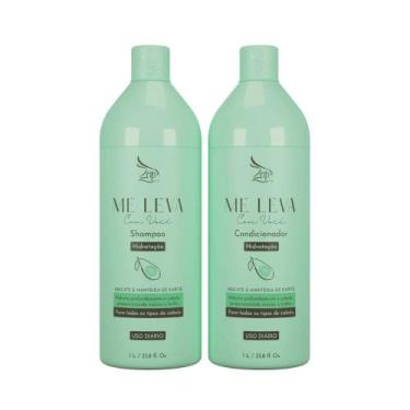 Imagem de Kit Shampoo Condicionador Zap Me Leva Com Voce Abacate E Manteiga De K