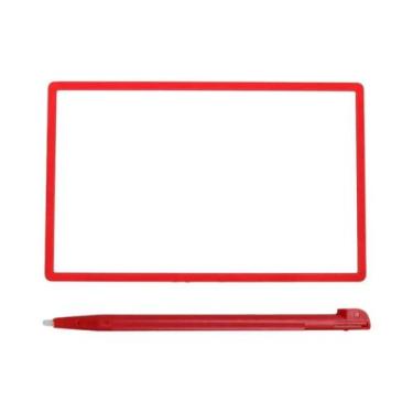 Imagem de Tela LCD E Capa Plástica Para Nintendo 2DS E Caneta Stylus Touch  Peça