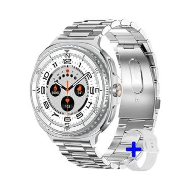 Imagem de Relógio Inteligente Masculino De 46mm AMOLED 2025 Ultra Com Mais De 10