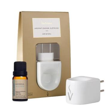 Imagem de Difusor Elétrico Porcelana Via Aroma e Óleo Essencial - Escolha seu Ól