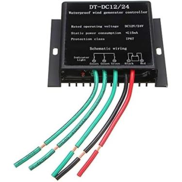 Imagem de 6000w-8000w Dc 12v / 24v Turbinas Eólicas Gerador Controlador De Carga Controlador De Carga à Prova D'Água Bateria Controlador De Carga