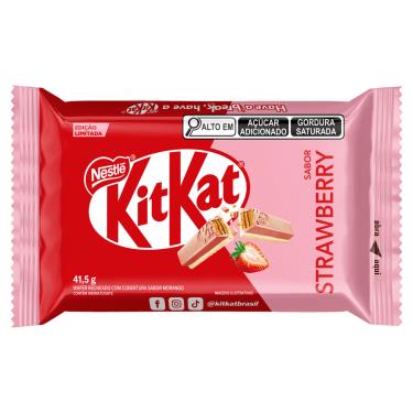 Imagem de Chocolate Kit Kat Morango Nestlé 41,5g