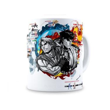 Imagem de Caneca de Ceramica Street Fighter 001 325 ml - Pomps Geek