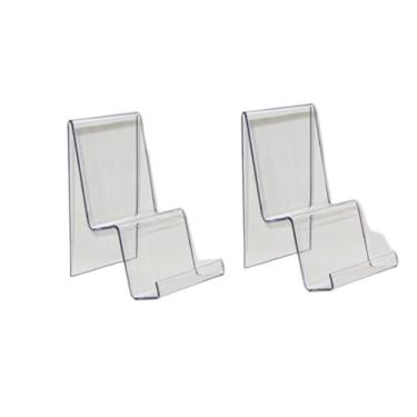 Imagem de Apoiador de Livro, Suporte Expositor para Livros Bibliocanto Decoração Escrivaninha Escritório(02 Suportes Livros)