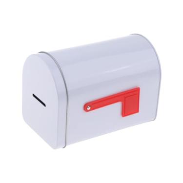 Imagem de Generic Caixa de Correio Natalina às Intempéries, Caixa de Envio de Correspondências, de Metal para Portão, Porta, Decoração de Casa e Escritório, Branco