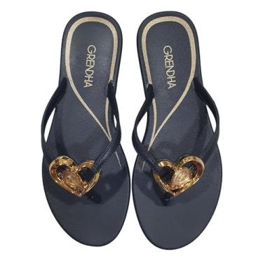 Imagem de Sandália Rasteirinha Feminina Grendha Original (BR, Adulto, Numérico, 38)