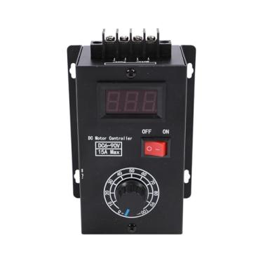 Imagem de Universal 6V 90V PWM DC Controle de Velocidade do Motor PLC 15A Governador Volt Display para Motor de Escova