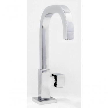 Imagem de Torneira Italiana Lav Quadrada Banheiro Bica Alta Pisa 1196