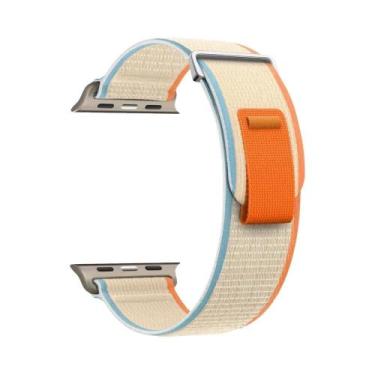 Imagem de Pulseira De Nylon Trail Loop De 49mm Para Apple Watch Ultra 2 42/46mm 