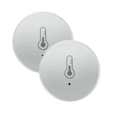 Imagem de Sensor De Temperatura E Umidade Inteligente Tuya Zigbee Com Controle P