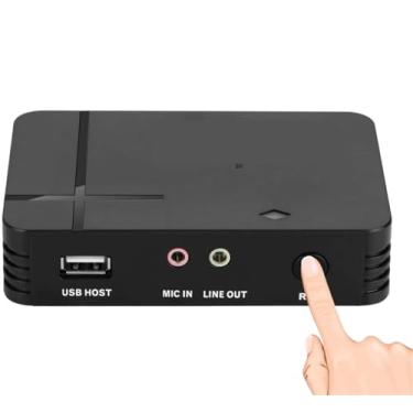 Imagem de Placa de captura de vídeo HDMI AV, áudio de vídeo analógico para conversão digital - gravação de vídeo salva em dispositivo USB, sem necessidade de PC