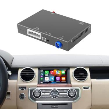Imagem de Carplay sem fio/Android Auto para Land Rover Jaguar Bosch Discovery 4 Aurora Freelander 2 XE XF XJ com sistema Bosch/suporte Airplay OEM e câmera de reposição