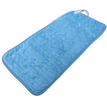 Imagem de Manta elétrica aquecida, aquecedor corporal aquecido, almofada de cintura (30x60cm), display LCD digital de temperatura, tempo, 40-60 °, adequado para quem tem medo de frio-D