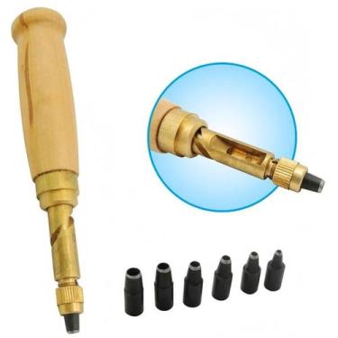 Imagem de Vazador Perfurador Manual Scrapbook Patchwork Cartonagem. - Premier