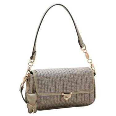 Imagem de Bolsa Feminina Chenson Cg83731 Monograma Plissado-Feminino
