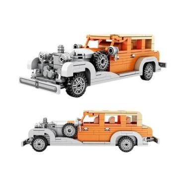 Imagem de Conjunto De Blocos De Montar De Veículo Esportivo De Corrida Série Vel