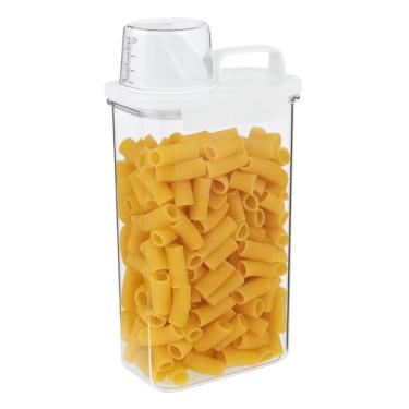 Imagem de Pote Hermético Dispenser para Alimentos 2,5L – Tampa Medidora, Vedação Airtight, Plástico BPA Free – Ideal para Liquidos, Sabão em Pó, Grãos, Cereais, Massas e Armazenamento na Cozinha