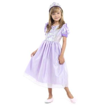 Imagem de Fantasia princesa lilás std - Disney, UNICA, G