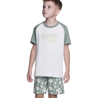 Imagem de Pijama Menino Estampado Algodão Have Fun, Estampado, 10