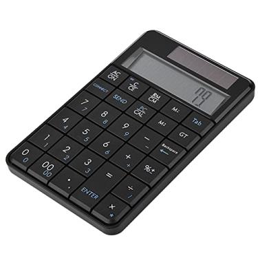 Imagem de Generic Mini 2.4g Usb Sem Fio 29 Teclas Calculadora de Teclado Numérico para Trabalhadores de Escritório Compacto Leve Preto Abs Metal