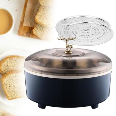 Imagem de ZDJZMGZ Máquina de fermentação de iogurte, fermentador de massa fermentada de 5L, caixa nova à prova de pão com função de controle de temperatura e temporização, adequada para iogurte fermentado, pão