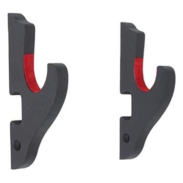 Imagem de U5GAAALPPQ9 Acessórios de mesa Suporte de arma Suporte de espada acolchoado de veludo gancho de espada montagem na parede cabide de espada Samurai Suporte de exibição ajustável para Katana Genji Sword