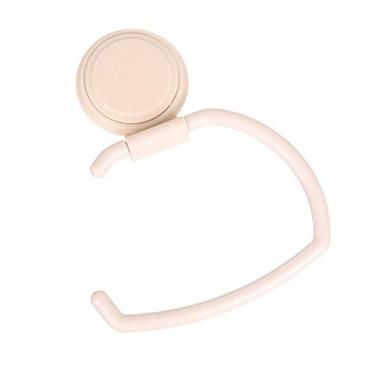 Imagem de 3FLQOOPP Papel higiênico banheiro plástico suporte de papel higiênico telhado de água banheiro cozinha montado na parede rolo toalha prateleira acessórios suporte de papel (cor: Argento) (Argento) (D)