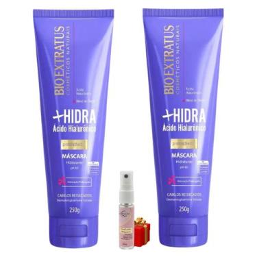 Imagem de Kit 2 Finalizador Proteção Hidratante Mais Hidra 200 ML Bio Extratus +
