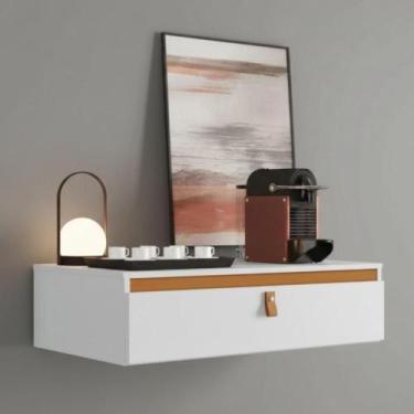 Imagem de Bancada Cantinho Do Café Suspenso Branco Nature - Drop de Casa