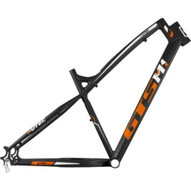 Imagem de Quadro aro 26 GTS M1 I-vtec Fat Bike alumínio - GTSM1, 20, Preto fosco