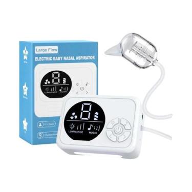 Imagem de Aspirador Nasal Elétrico Recarregável Para Bebês Com Música E Luz Notu