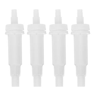 Imagem de Totority Bomba dispensadora de sabão de substituição, pacote com 4 bombas de pressão universais para loção de sabão líquido e xampu, serve na maioria dos recipientes de cozinha, banheiro e louça