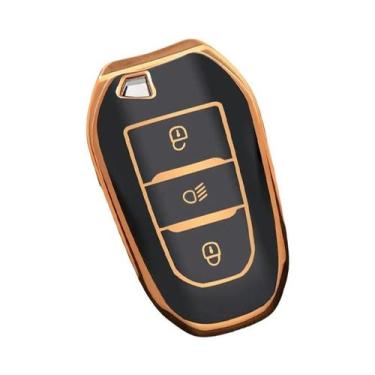 Imagem de Capa Protetora De Chave Inteligente TPU Para Peugeot Citroën 2008 3008