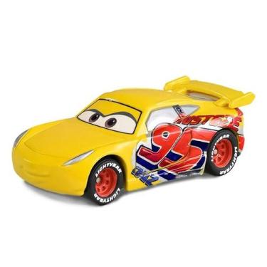 Imagem de Carrinho De Brinquedo De Metal Em Liga Vermelha Do Lightning McQueen D